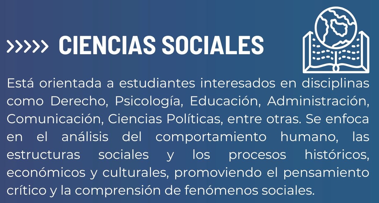 Ciencias Sociales